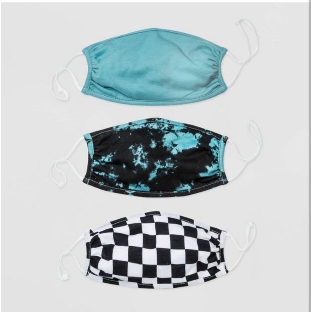 3/$15 Kids' 3pk Tie-Dye Mask - Harper & Elliot